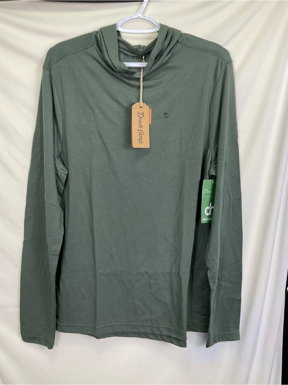 Duck Camp Men's Essential Hoodie - Thyme
